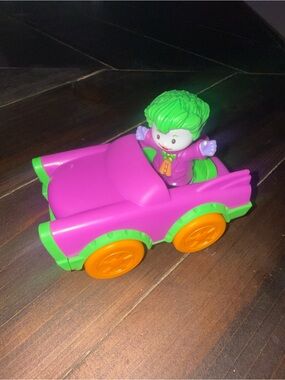 Fisher Price Little People Joker and Car